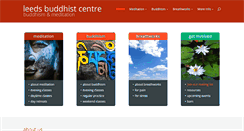 Desktop Screenshot of leedsbuddhistcentre.org